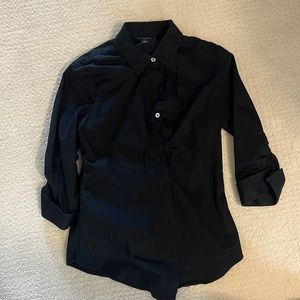 Banana Republic 3/4 sleeve poplin shirt